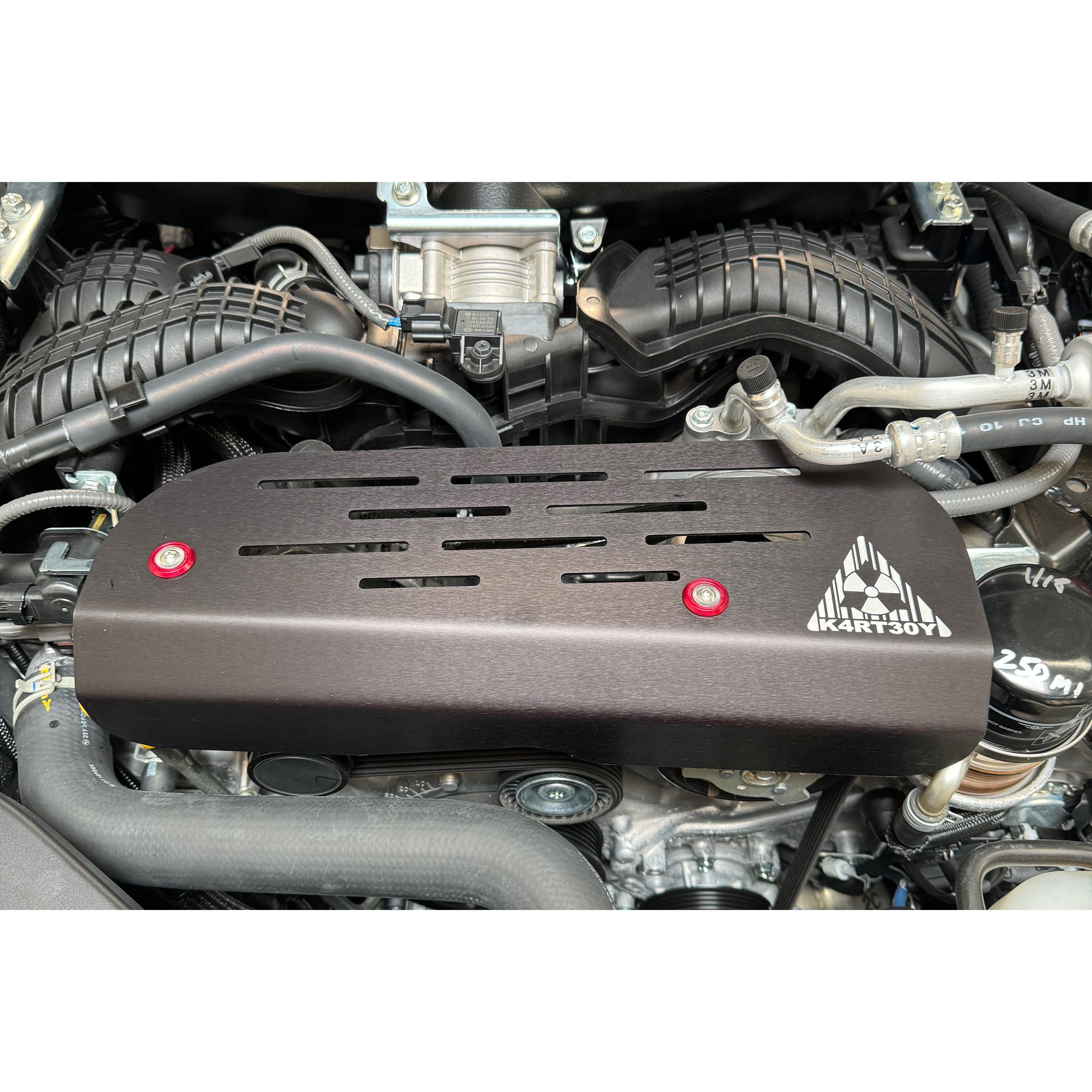 Alternator Cover, Aluminum, Black | Subaru WRX (2022-2024)