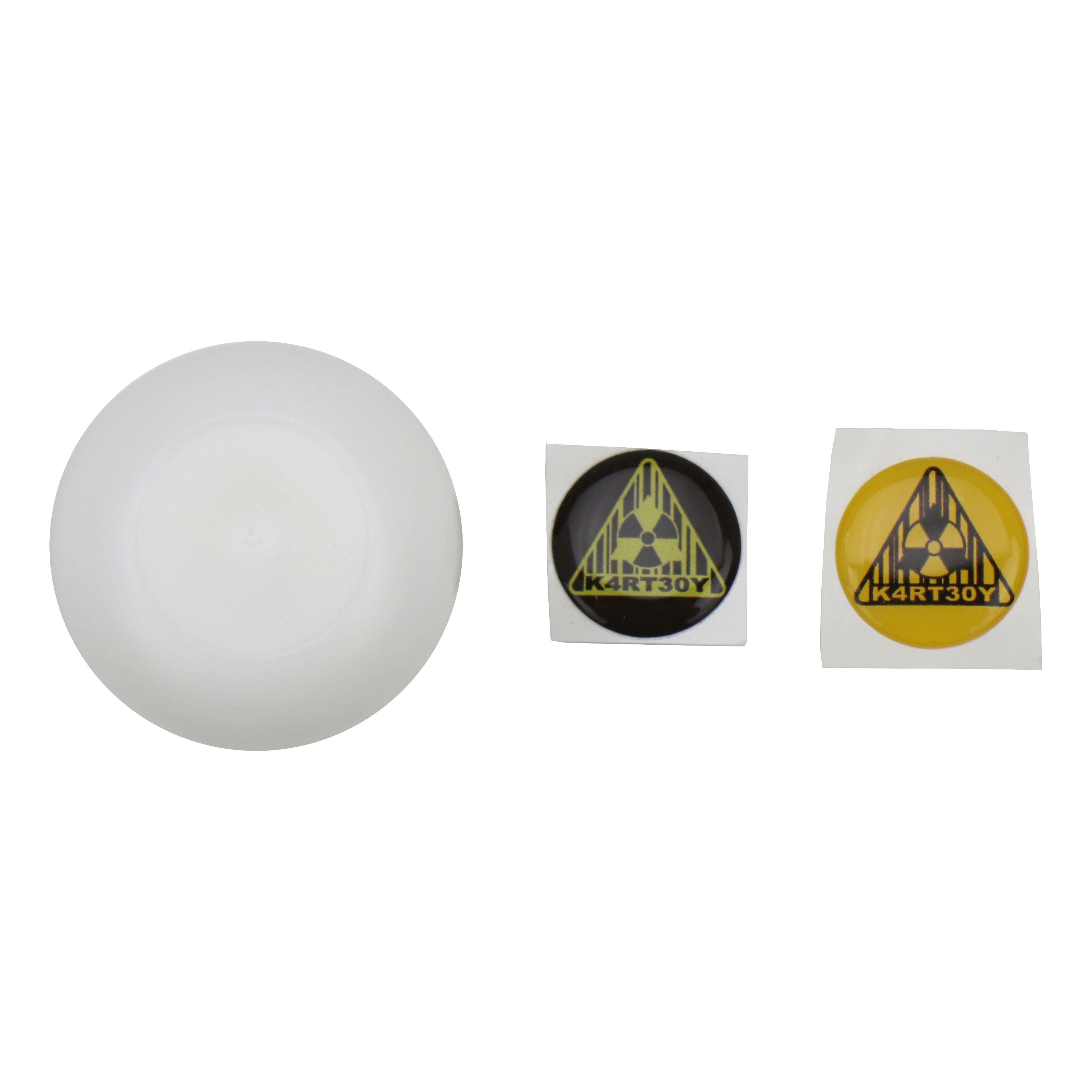 Knuckleball Shift Knob, White Delrin | Subaru 5spd