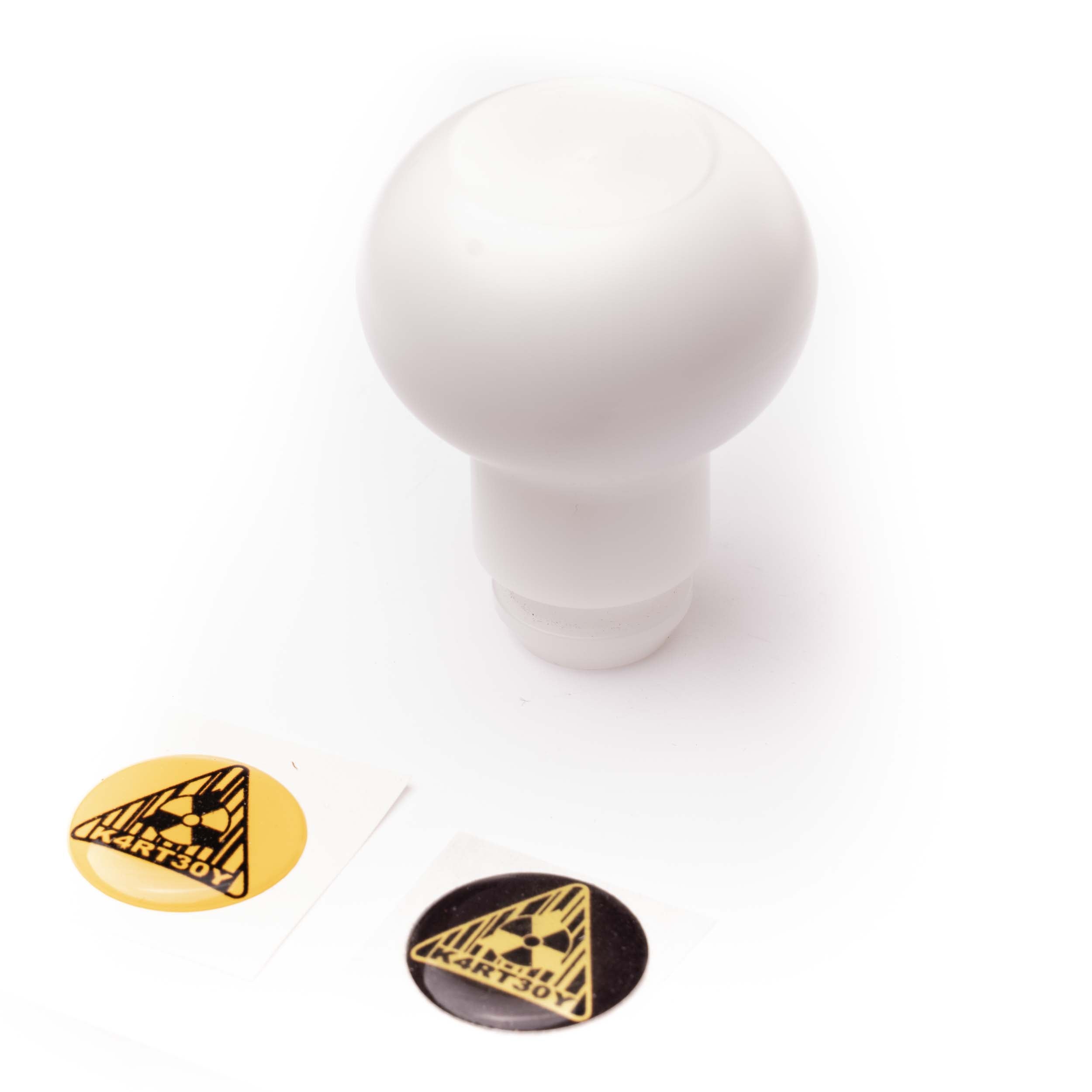 Knuckleball Shift Knob, White Delrin | Subaru 5spd