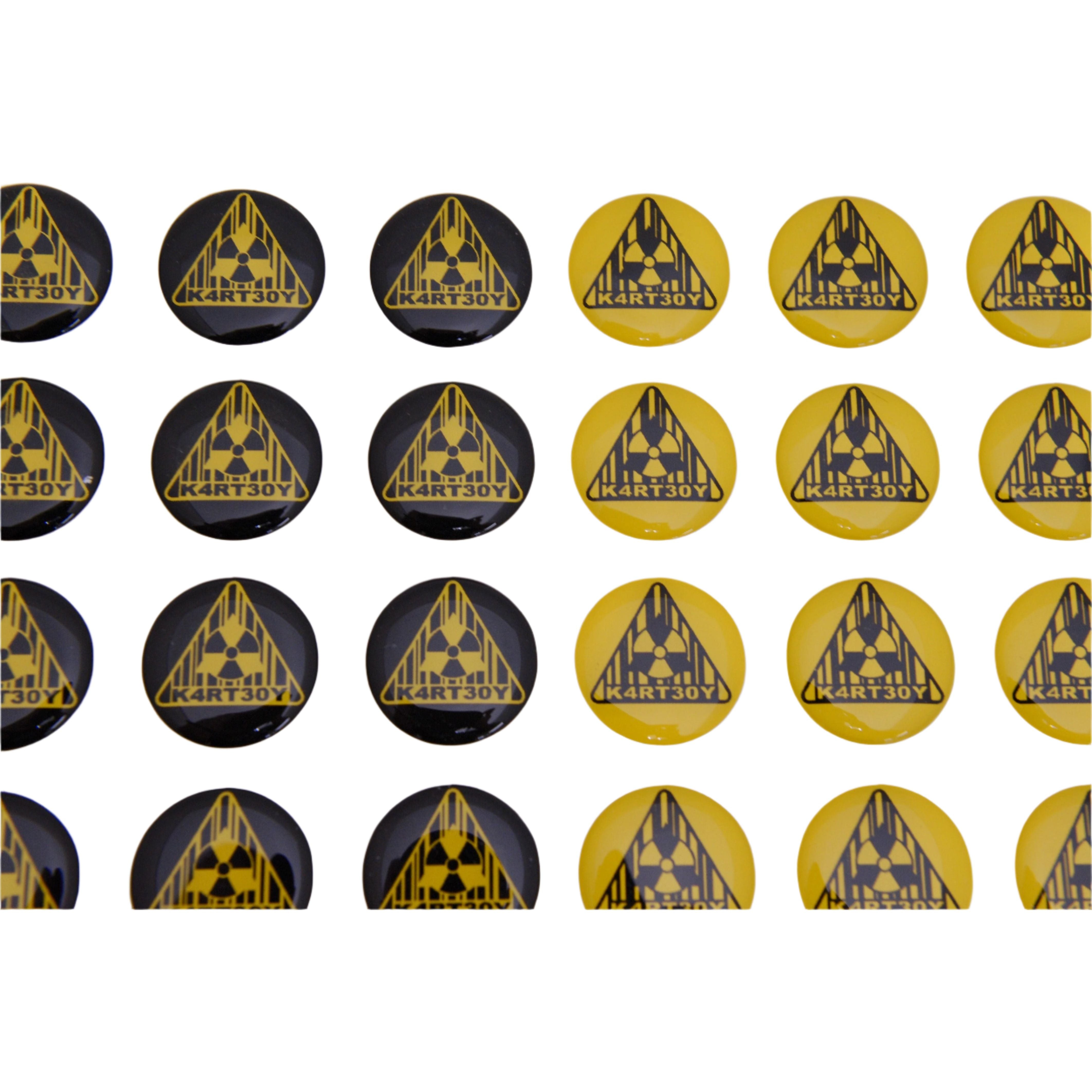 Knuckleball Shift Knob Decal, NUKE