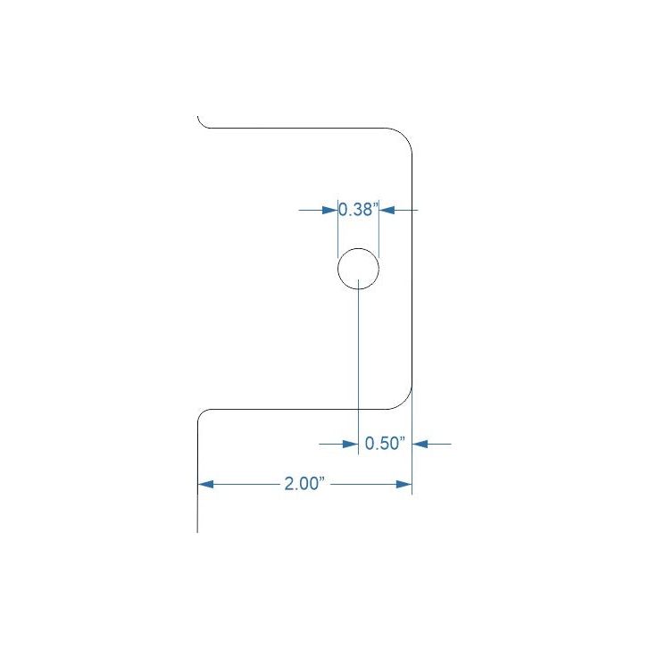 License Plate Light Mount