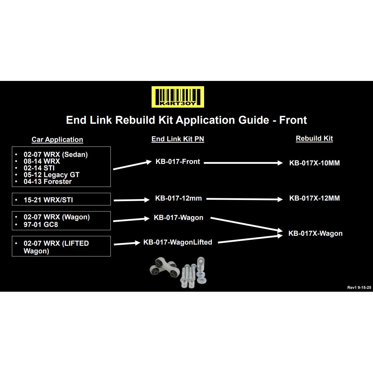 Endlink Rebuild Kit