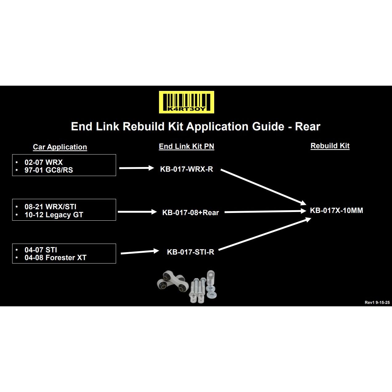 Endlink Rebuild Kit