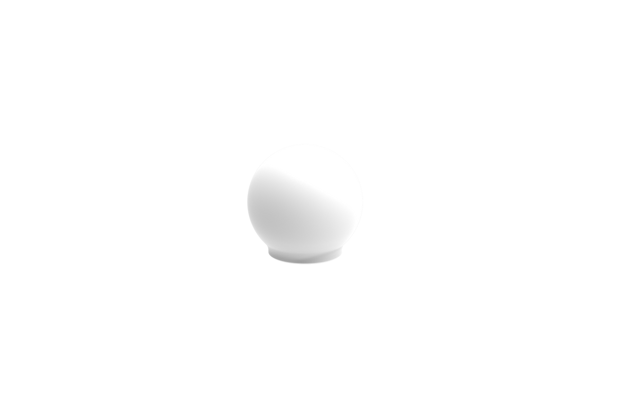 Ball Top - White Delrin