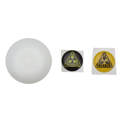 Knuckleball Shift Knob, White Delrin | Subaru 5spd
