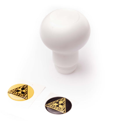 Knuckleball Shift Knob, White Delrin | Subaru 5spd