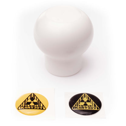 Knuckleball Shift Knob, White Delrin | Subaru 6spd