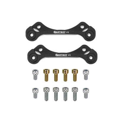 Big Brake Adapters V2, 2 Pot, Rear | Subaru Impreza (98-07), WRX (02-05), Legacy (00-09), Forester (00-08)