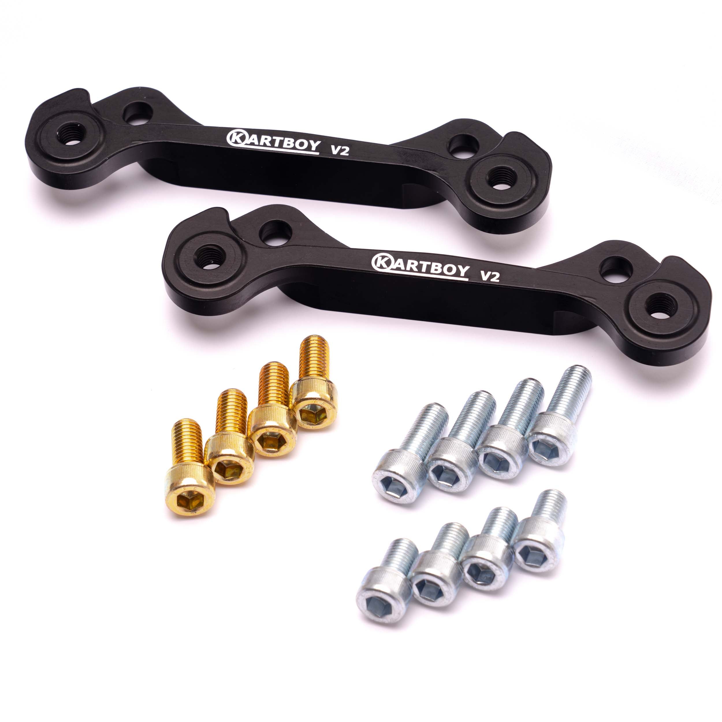 Big Brake Adapters V2, 2 Pot, Rear | Subaru Impreza (98-07), WRX (02-05), Legacy (00-09), Forester (00-08)