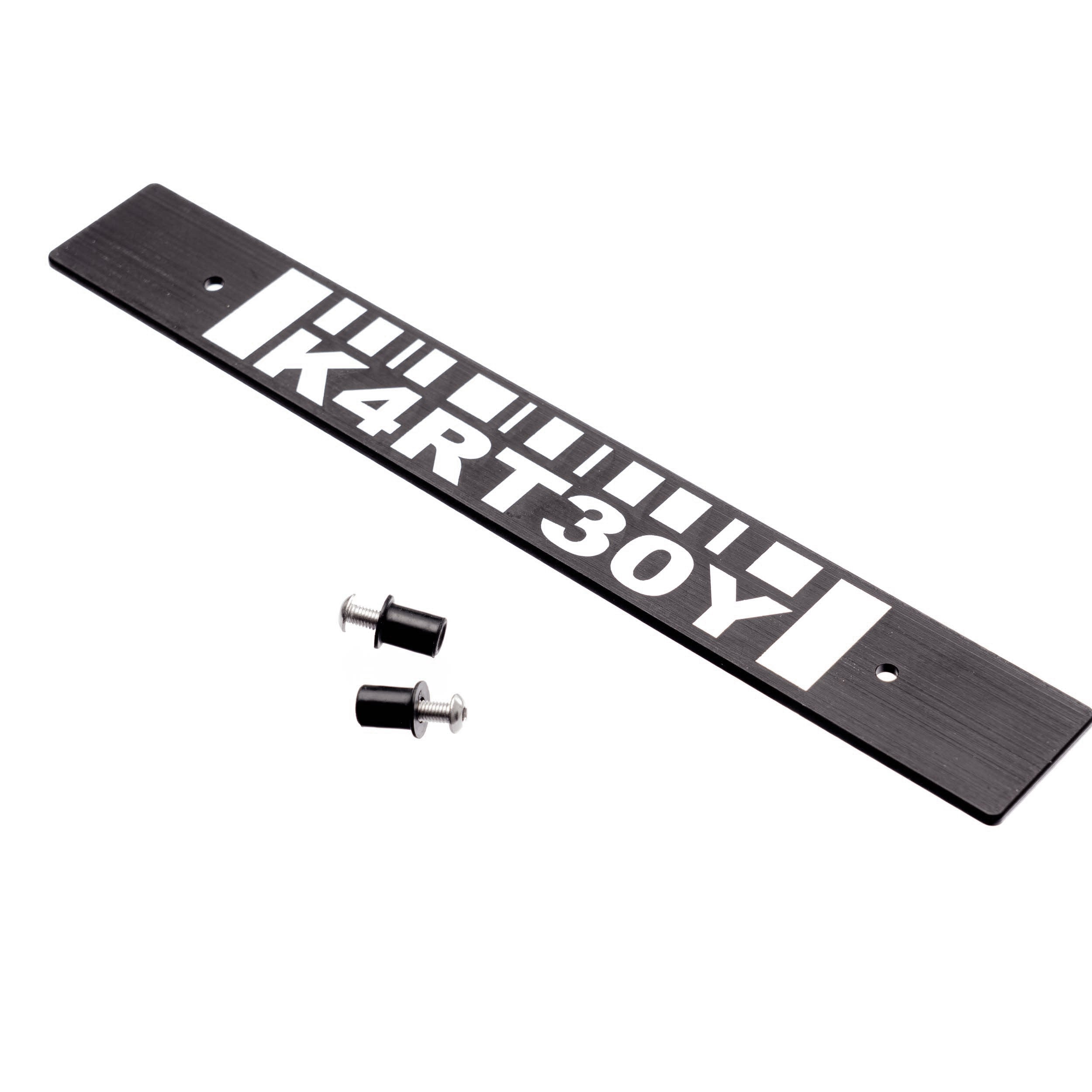 License Plate Delete - Black Barcode