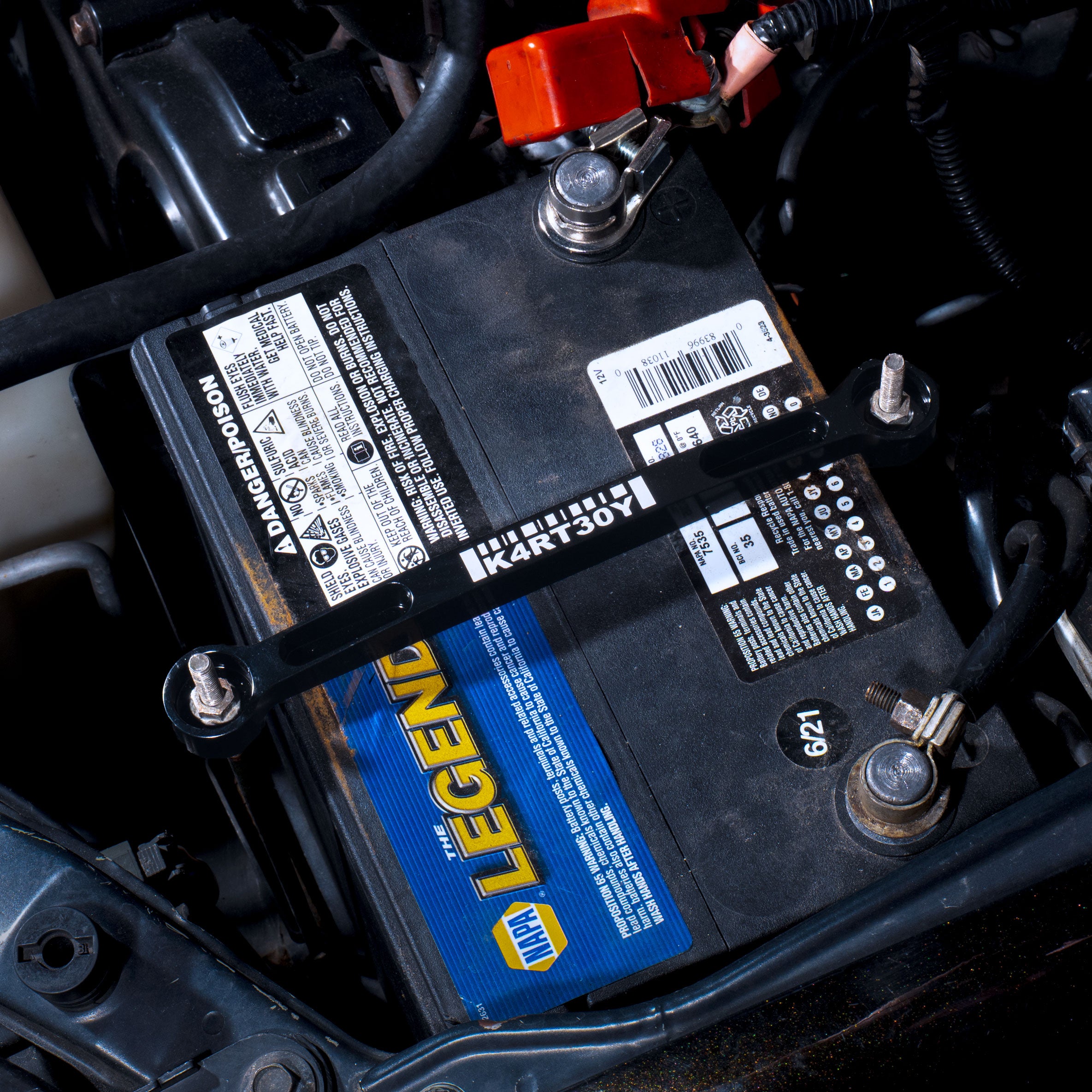 Kartboy Battery Tiedown | Subaru