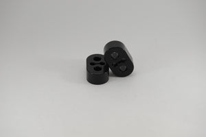 Exhaust Hangers Black 15mm