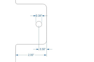 License Plate Light Mount